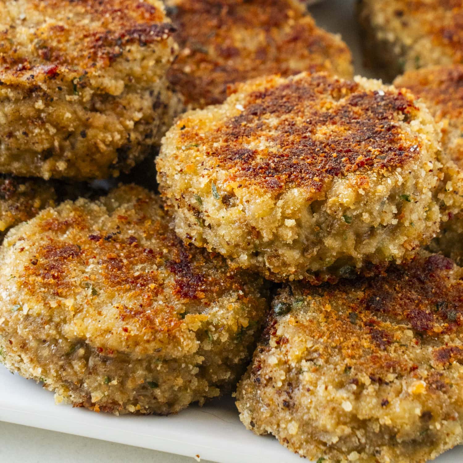 Make Ahead Eggplant Veggie Nuggets for Quick Lunches & Snacks